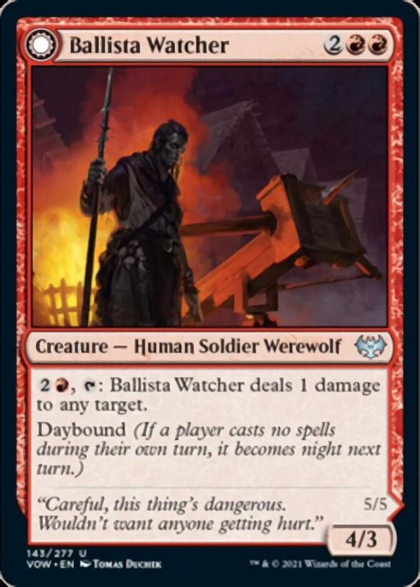 Ballista Watcher    Ballista Wielder [Innistrad: Crimson Vow] For Cheap