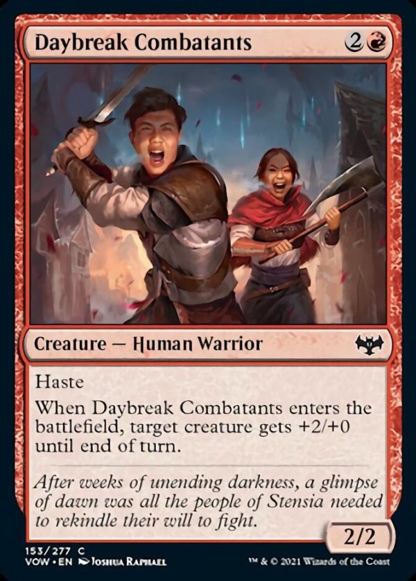 Daybreak Combatants [Innistrad: Crimson Vow] For Sale