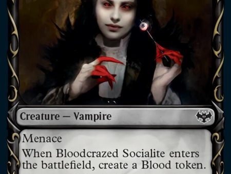 Bloodcrazed Socialite (Showcase Fang Frame) [Innistrad: Crimson Vow] Cheap