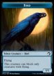 Clue    Bird Double-Sided Token [Innistrad: Midnight Hunt Tokens] For Discount