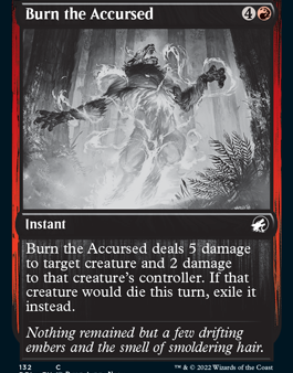 Burn the Accursed [Innistrad: Double Feature] Cheap