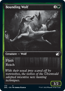 Bounding Wolf [Innistrad: Double Feature] For Discount