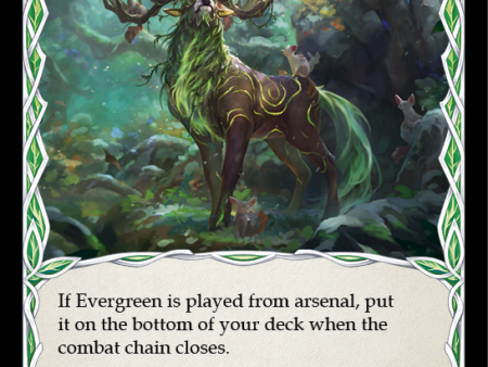 Evergreen (Red) [U-ELE119] (Tales of Aria Unlimited)  Unlimited Rainbow Foil Discount