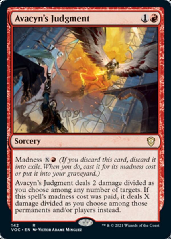 Avacyn s Judgment [Innistrad: Crimson Vow Commander] For Sale