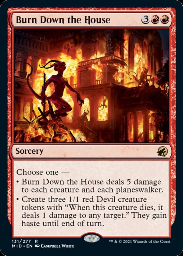 Burn Down the House [Innistrad: Midnight Hunt] Cheap