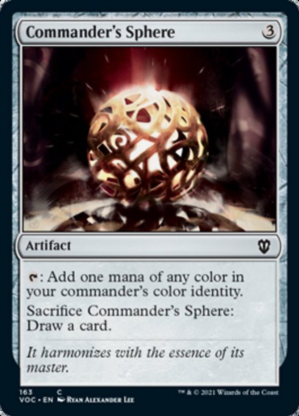 Commander s Sphere [Innistrad: Crimson Vow Commander] For Sale