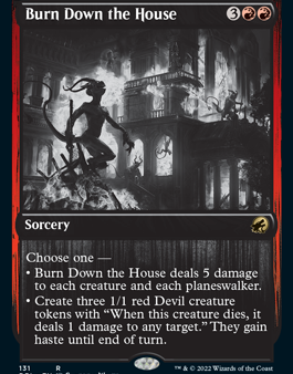 Burn Down the House [Innistrad: Double Feature] Hot on Sale