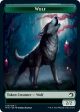 Centaur    Wolf Double-Sided Token [Innistrad: Midnight Hunt Commander Tokens] Online now