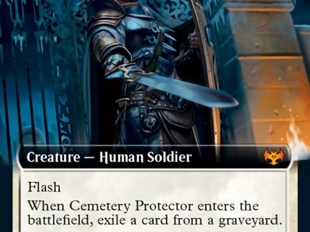 Cemetery Protector (Extended Art) [Innistrad: Crimson Vow] For Sale