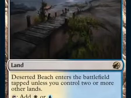 Deserted Beach [Innistrad: Midnight Hunt] Online Sale