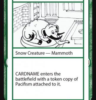 Domesticated Mammoth (2021 Edition) [Mystery Booster Playtest Cards] Online now