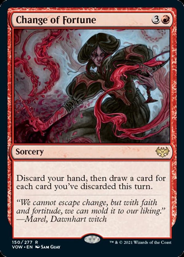 Change of Fortune [Innistrad: Crimson Vow] Online now