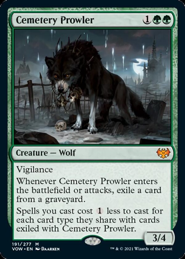 Cemetery Prowler [Innistrad: Crimson Vow] Supply