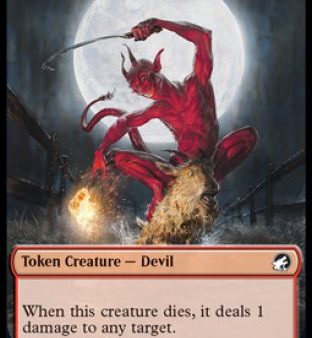 Devil Token [Innistrad: Midnight Hunt Tokens] Fashion