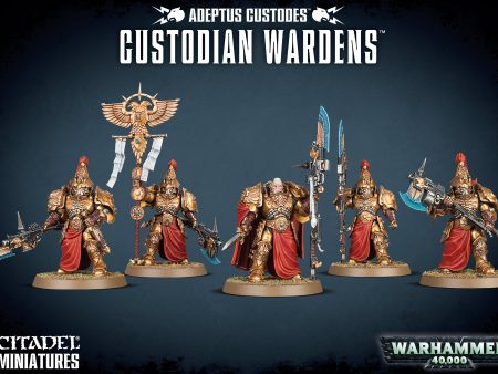 Adeptus Custodes - Custodian Wardens Online Hot Sale