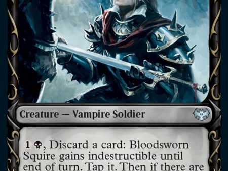 Bloodsworn Squire    Bloodsworn Knight (Showcase Fang Frame) [Innistrad: Crimson Vow] Sale