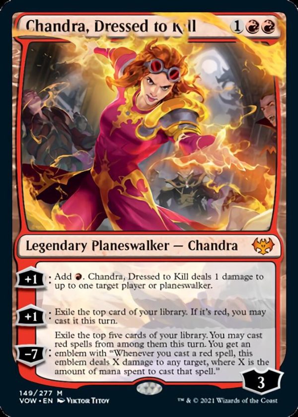 Chandra, Dressed to Kill [Innistrad: Crimson Vow] Discount