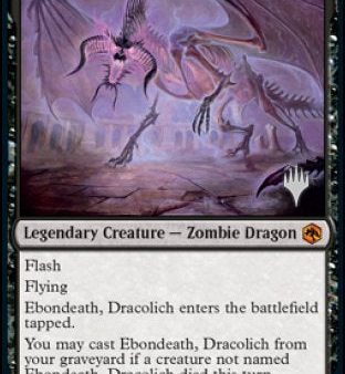 Ebondeath, Dracolich (Promo Pack) [Dungeons & Dragons: Adventures in the Forgotten Realms Promos] on Sale