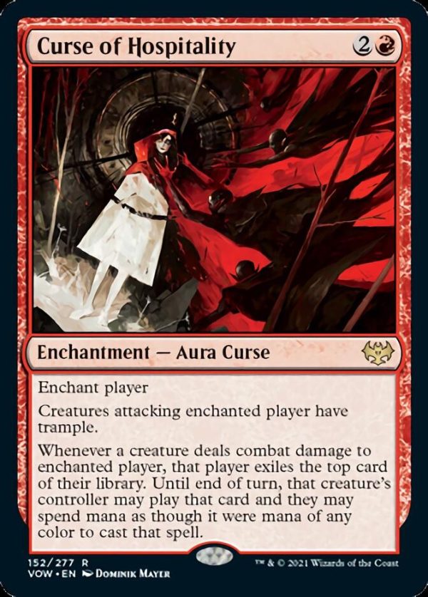 Curse of Hospitality [Innistrad: Crimson Vow] on Sale