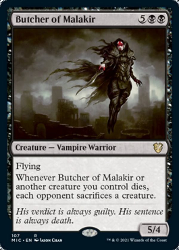 Butcher of Malakir [Innistrad: Midnight Hunt Commander] Online Sale