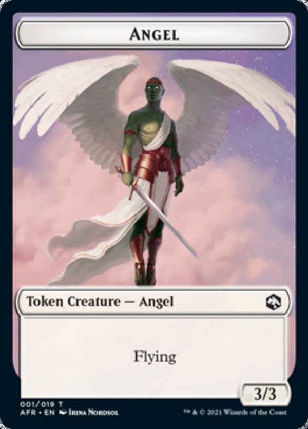 Devil    Angel Double-Sided Token [Dungeons & Dragons: Adventures in the Forgotten Realms Tokens] For Cheap