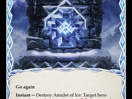 Amulet of Ice [ELE172] (Tales of Aria)  1st Edition Rainbow Foil Online now