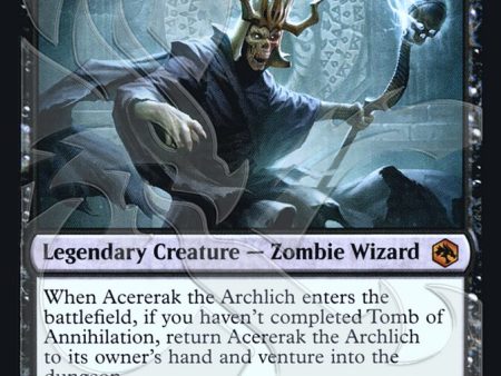 Acererak the Archlich (Ampersand Promo) [Dungeons & Dragons: Adventures in the Forgotten Realms Promos] Fashion