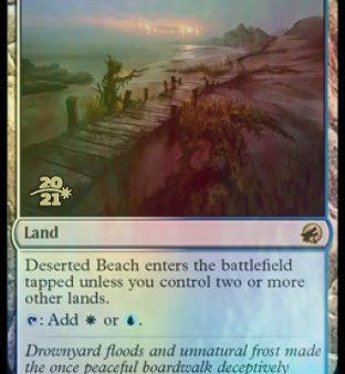 Deserted Beach [Innistrad: Midnight Hunt Prerelease Promos] Sale