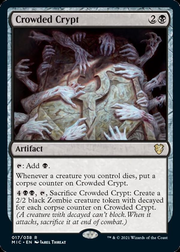 Crowded Crypt [Innistrad: Midnight Hunt Commander] Discount