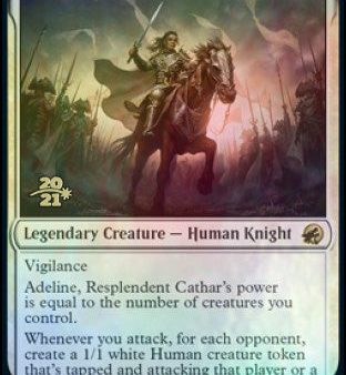 Adeline, Resplendent Cathar [Innistrad: Midnight Hunt Prerelease Promos] Discount