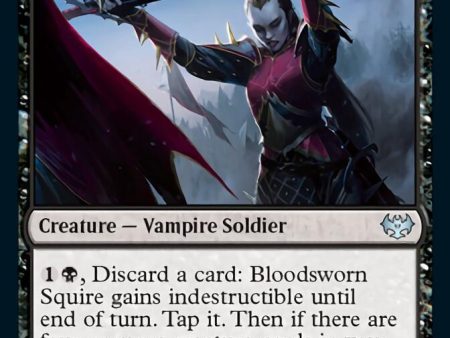 Bloodsworn Squire    Bloodsworn Knight [Innistrad: Crimson Vow] For Sale