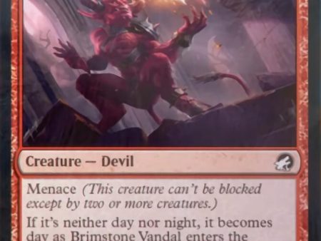 Brimstone Vandal [Innistrad: Midnight Hunt] Supply