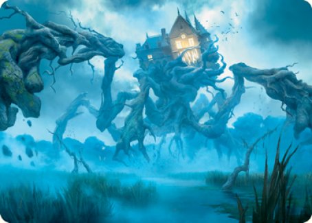 Creeping Inn Art Card [Innistrad: Midnight Hunt Art Series] Hot on Sale