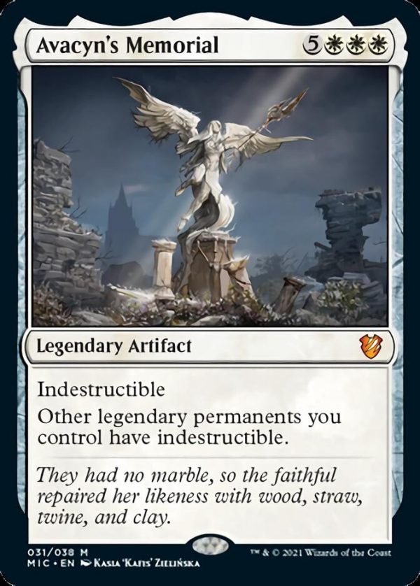 Avacyn s Memorial [Innistrad: Midnight Hunt Commander] Online Sale