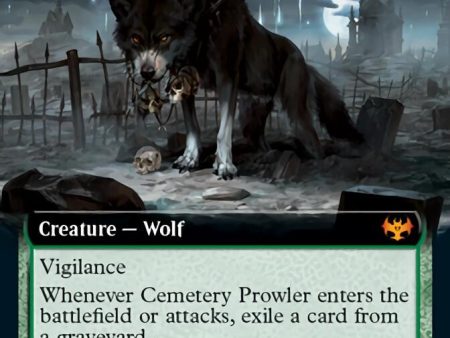 Cemetery Prowler (Extended Art) [Innistrad: Crimson Vow] For Cheap