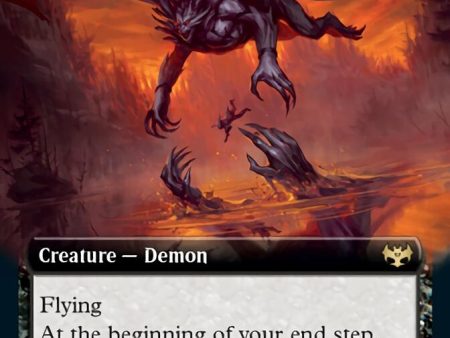 Dreadfeast Demon (Extended Art) [Innistrad: Crimson Vow] Supply