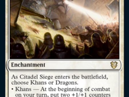 Citadel Siege [Innistrad: Midnight Hunt Commander] Online