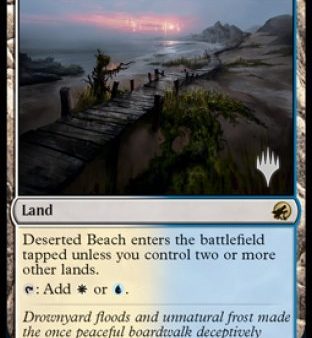 Deserted Beach (Promo Pack) [Innistrad: Midnight Hunt Promos] For Cheap