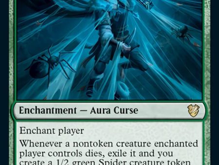 Curse of Clinging Webs [Innistrad: Midnight Hunt Commander] Discount