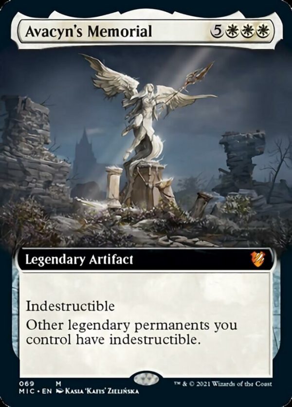 Avacyn s Memorial (Extended Art) [Innistrad: Midnight Hunt Commander] Sale