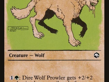 Dire Wolf Prowler (Showcase) [The List] Sale