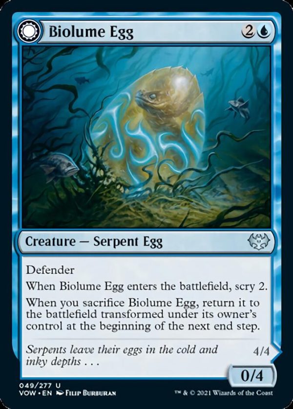 Biolume Egg    Biolume Serpent [Innistrad: Crimson Vow] on Sale