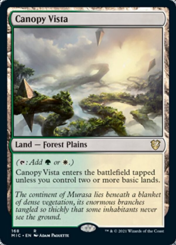 Canopy Vista [Innistrad: Midnight Hunt Commander] Discount