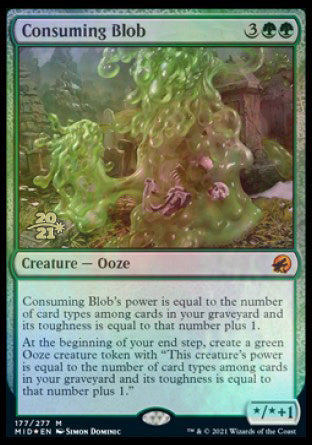 Consuming Blob [Innistrad: Midnight Hunt Prerelease Promos] For Discount