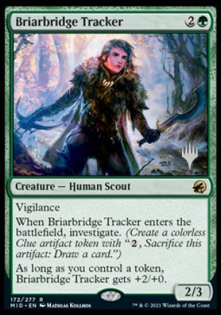 Briarbridge Tracker (Promo Pack) [Innistrad: Midnight Hunt Promos] Hot on Sale