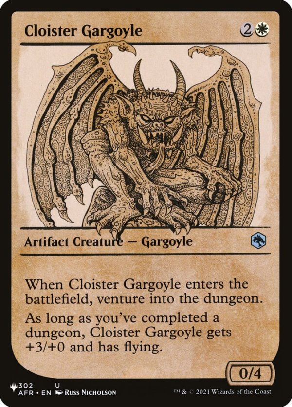 Cloister Gargoyle (Showcase) [The List] Online Sale