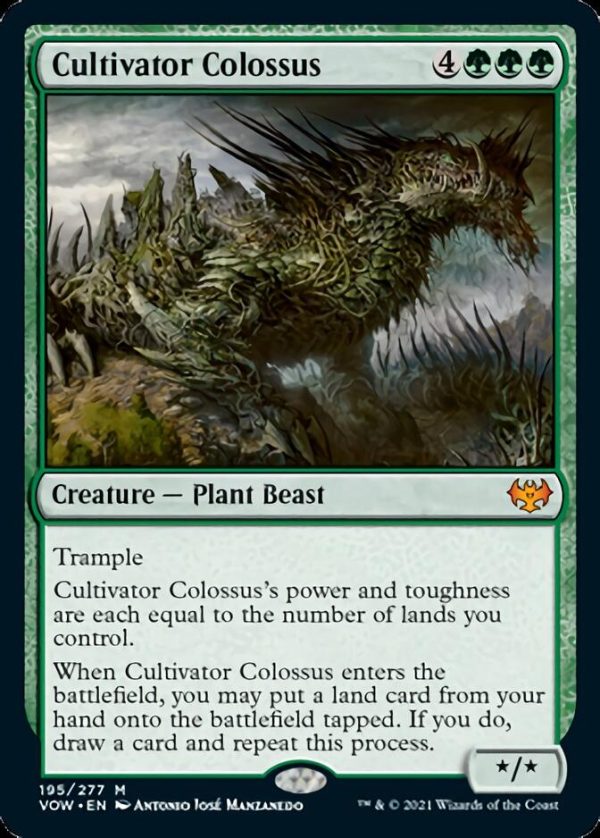 Cultivator Colossus [Innistrad: Crimson Vow] For Discount