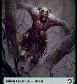 Beast Token [Innistrad: Midnight Hunt Tokens] Cheap