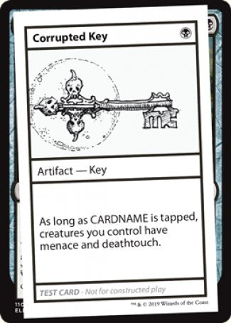 Corrupted Key (2021 Edition) [Mystery Booster Playtest Cards] Online